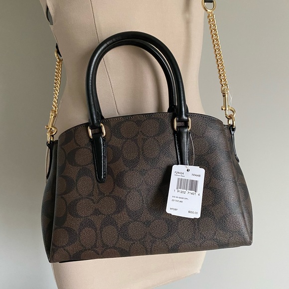 Coach Signature Satchel - Picture 6 of 6